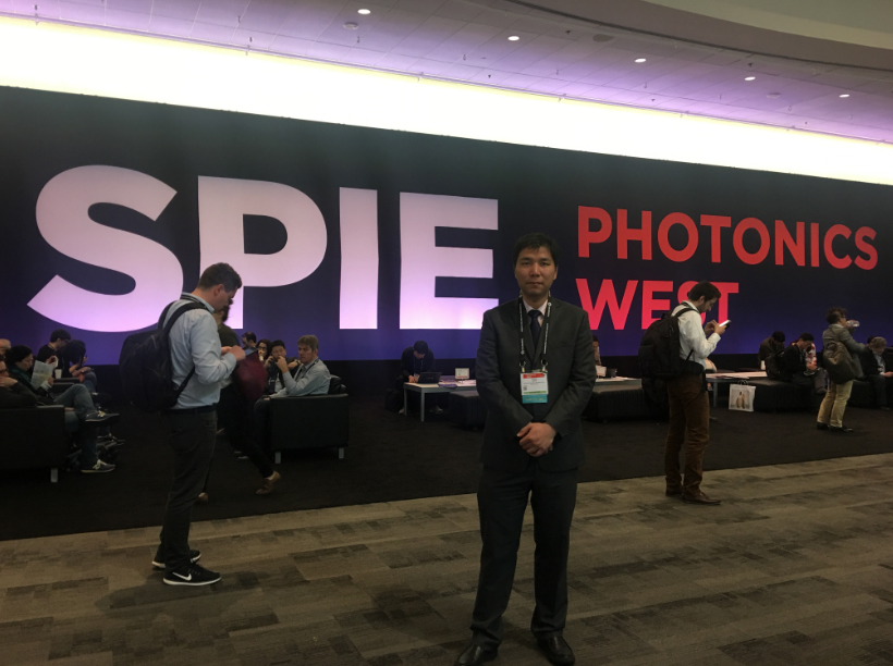 sa36沙龙国际加入2018年美国西部光电展览会SPIE.Photonics West并取得圆满乐成。